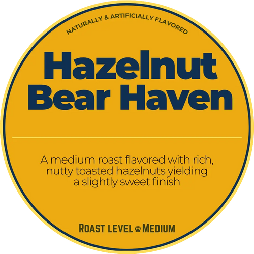 Hazelnut Bear Haven Coffee